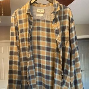 Billabong plaid shirt.